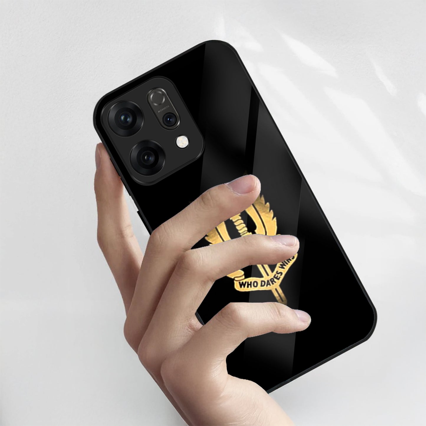 Oppo Reno 14 Printed Glass Back Case