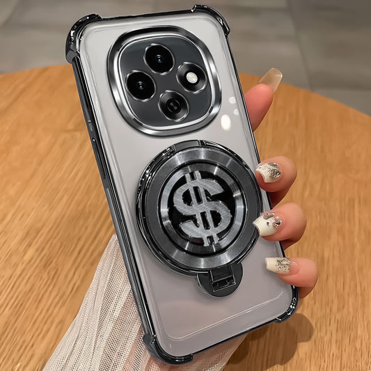 Oppo F31 Pro Four Corner Airbags 100% Original Astro Money Magnet Rotating Dollar Case
