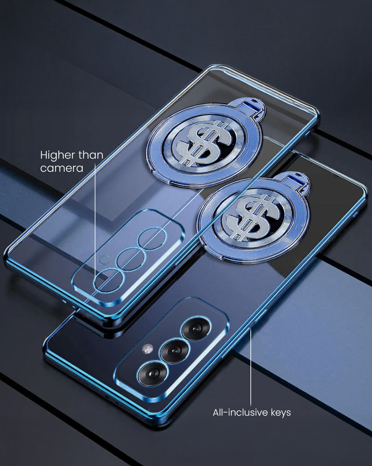 Samsung Galaxy A55 5G Electroplating Dollar Case