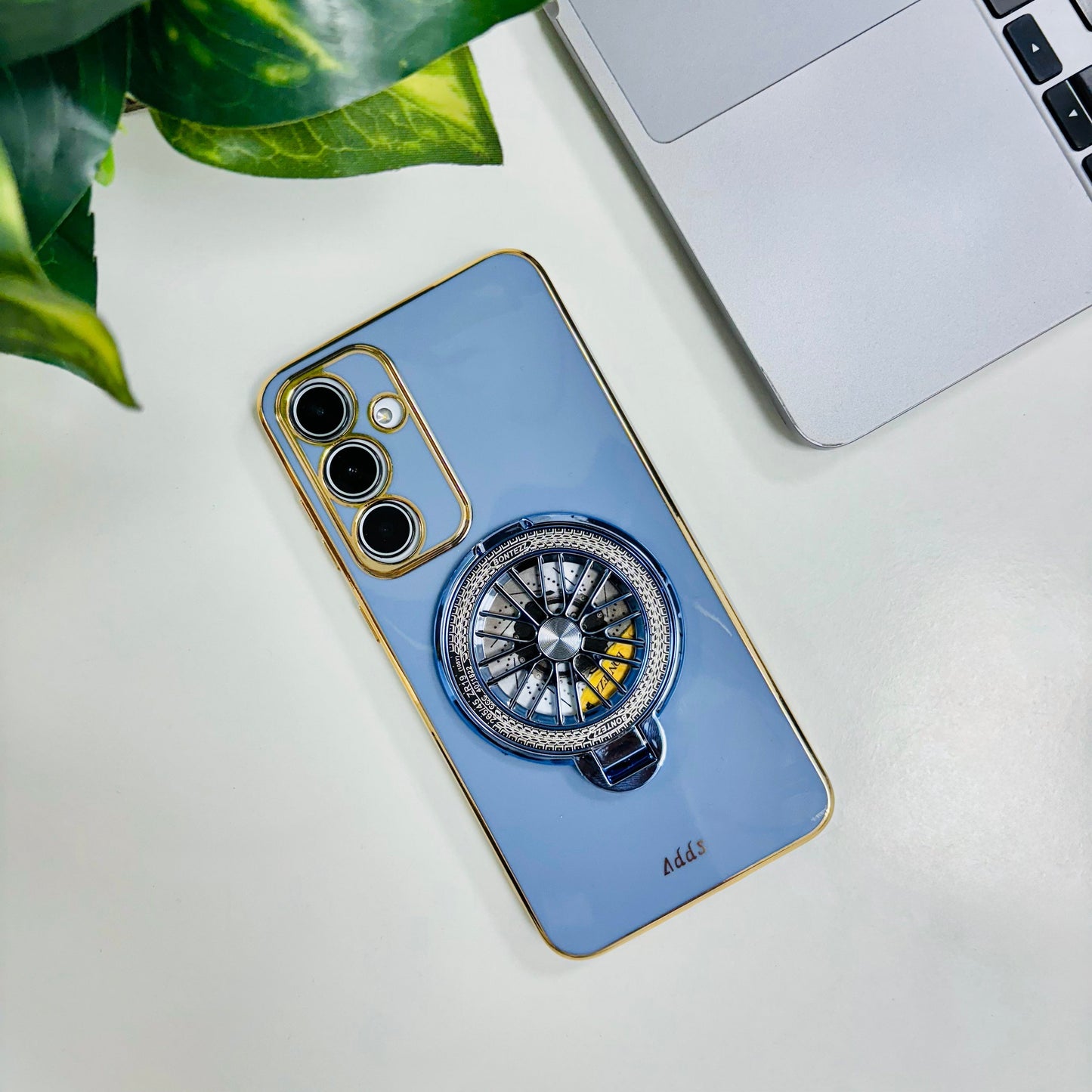 Samsung Galaxy A35 5G Best Selling Stress Buster Wheel Silicone Scratch Resistant Back Case