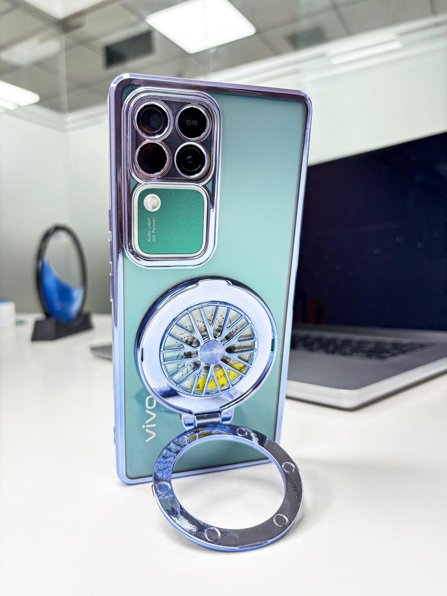Vivo V30 Pro 5G Ferrari Wheel Electroplating Case
