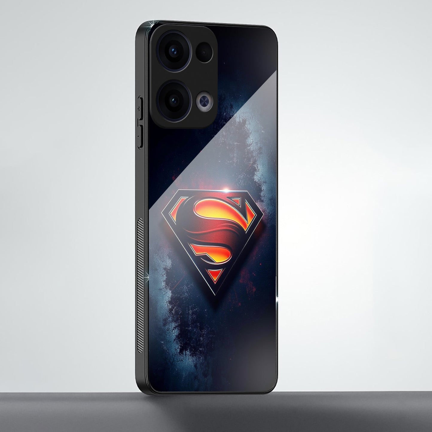 Oppo Reno 13 5G Premium Acrylic Shockproof Glass Back Case (Hero Guard)