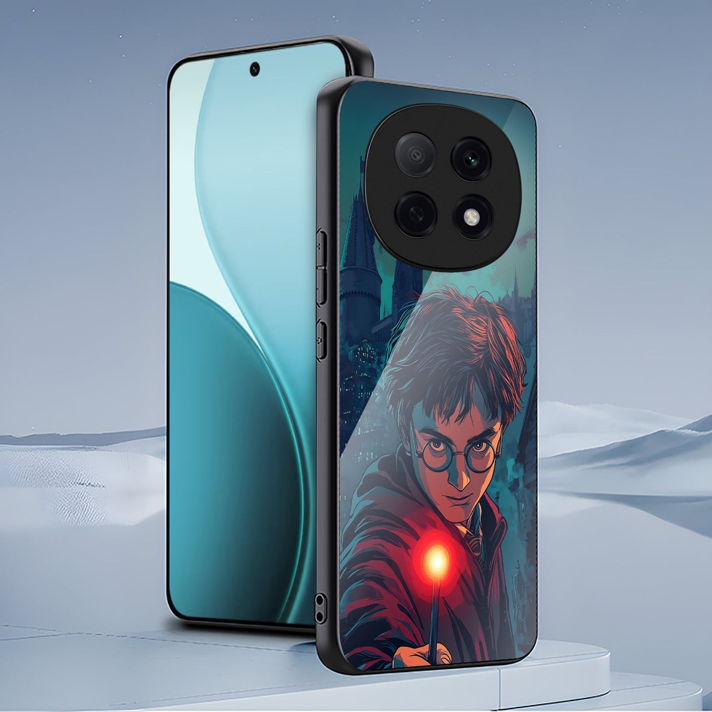 OPPO F29 Pro 5G Premium Acrylic Shockproof Glass Back Case (Harry Potter)