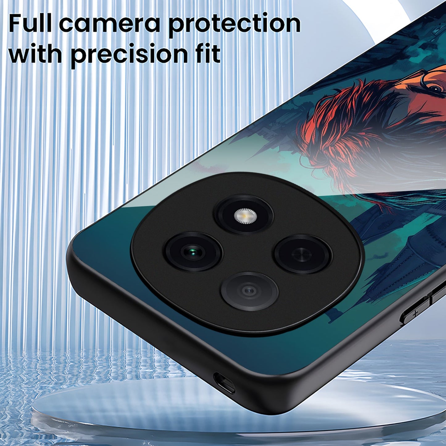 OPPO F29 Pro 5G Premium Acrylic Shockproof Glass Back Case (Harry Potter)