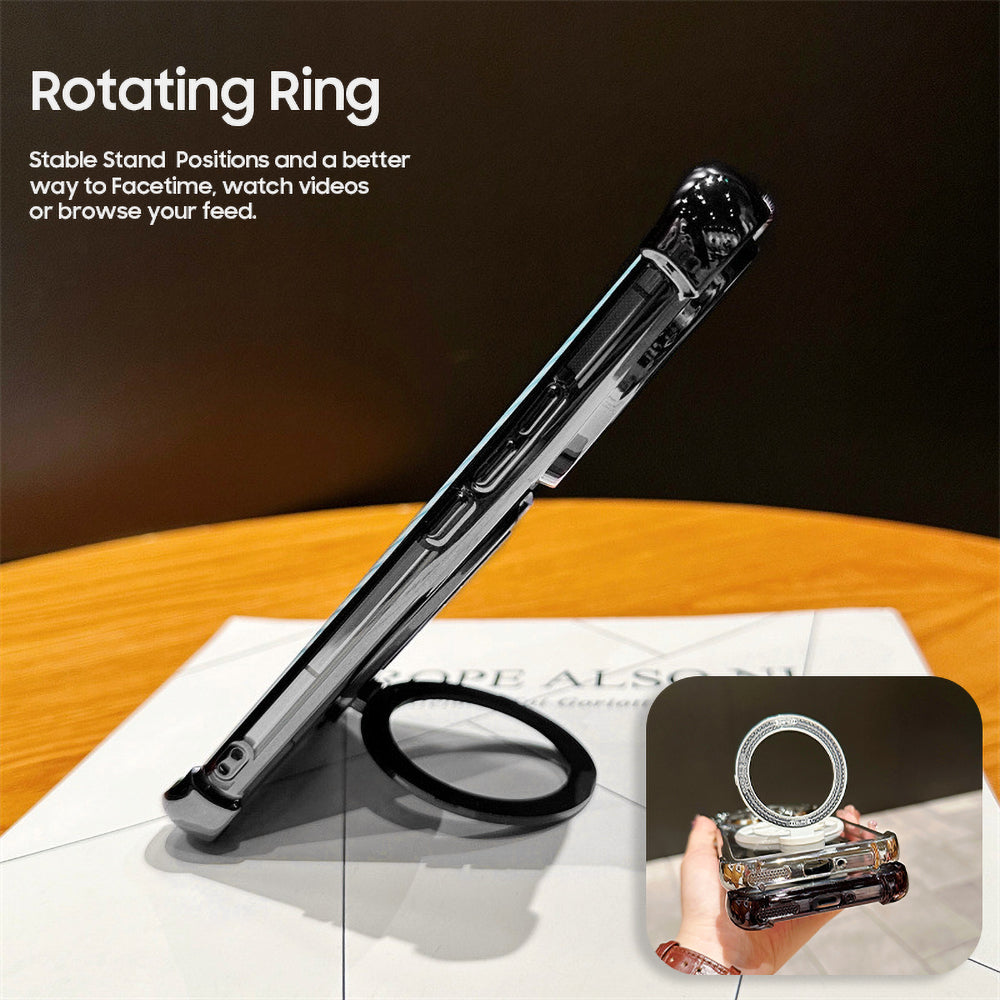 Rotating ring stand case for Oppo A5 Pro 5G