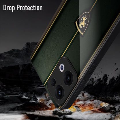 Oppo Reno 13 5G Premium Acrylic Shockproof Glass Back Case (Luxe Armor)