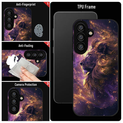 Samsung Galaxy A36 Premium Acrylic Shockproof Glass Back Case (GalaxRoar)