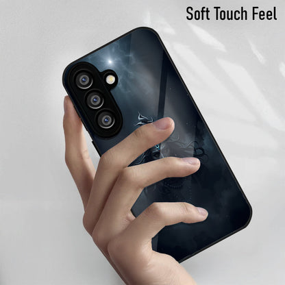 Samsung Galaxy A36 Premium Acrylic Shockproof Glass Back Case (DivineEnergy)