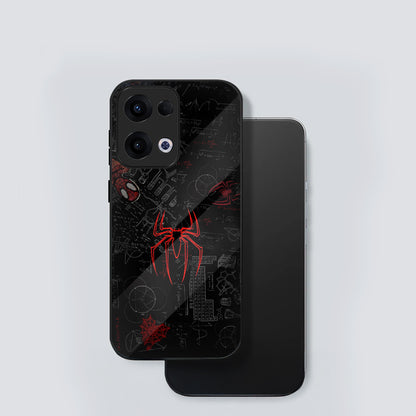 Oppo Reno 13 5G Premium Acrylic Shockproof Glass Back Case (Webverse)
