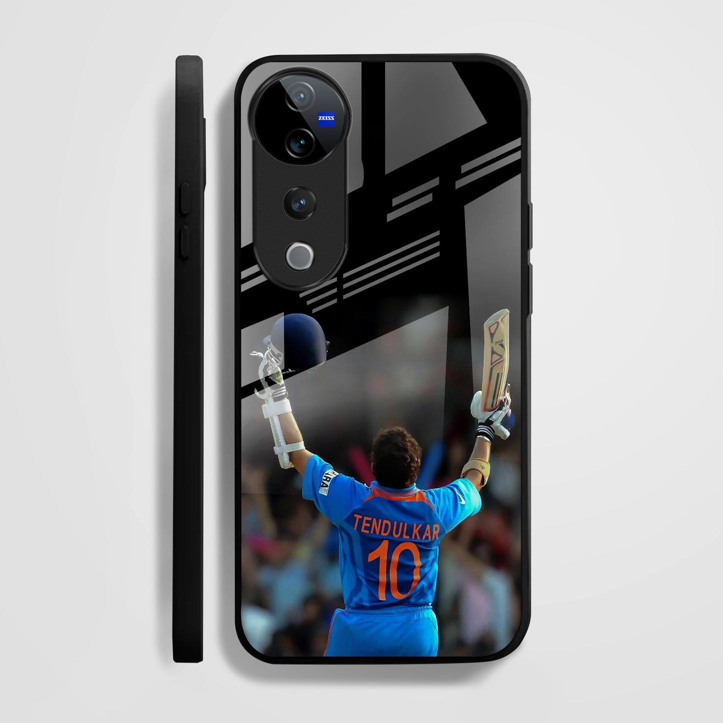 Vivo V40 Pro 5G Premium Acrylic Shockproof Glass Back Case (Tendulkar)