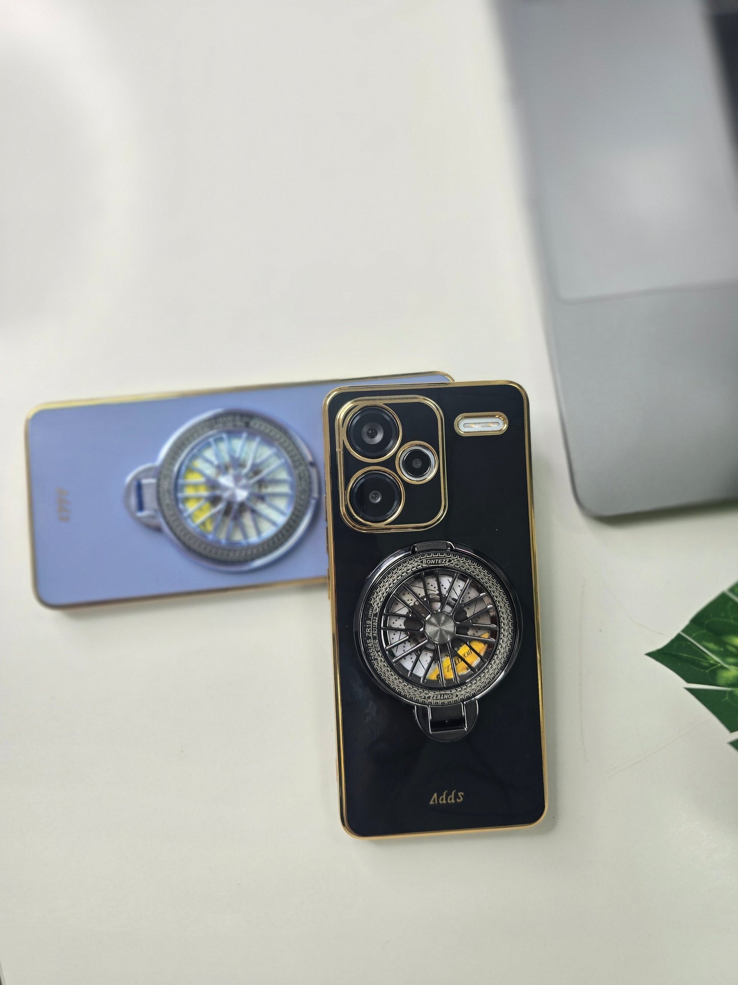 Redmi Note 13 Pro+ 5G Best Selling Stress Buster Wheel Silicone Scratch Resistant Back Case