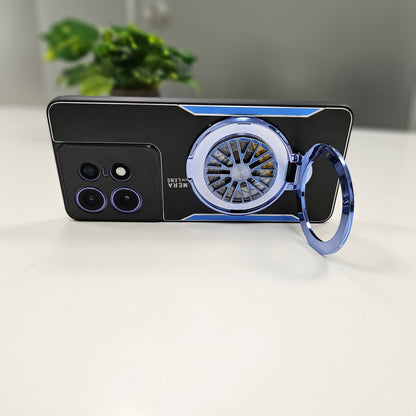 Motorola Edge 50 Pro 5G Best Selling Stress Buster Wheel Aluminium Metal Scratch Resistant Back Case