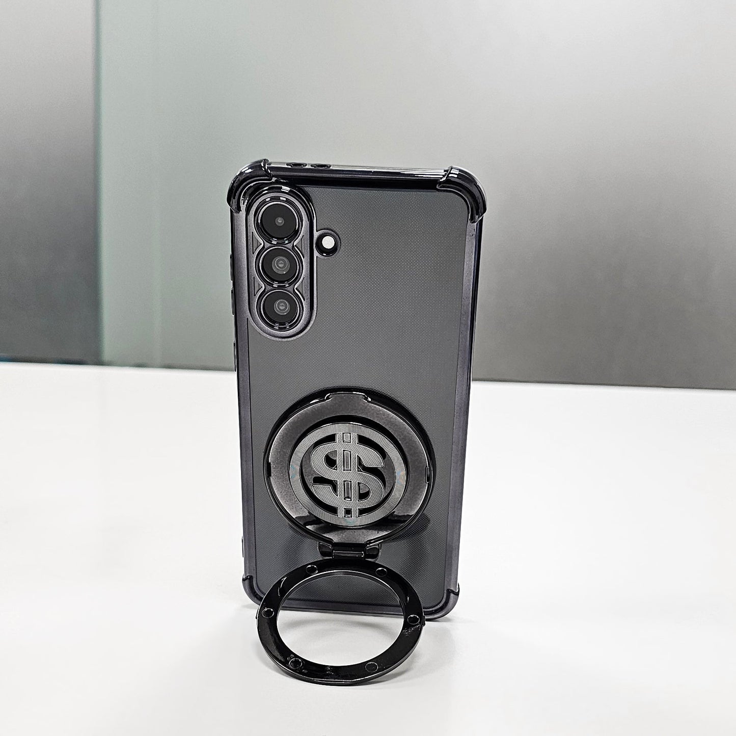 Samsung Galaxy A36 5G Four Corner Airbags 100% Original Astro Money Magnet Rotating Dollar Case