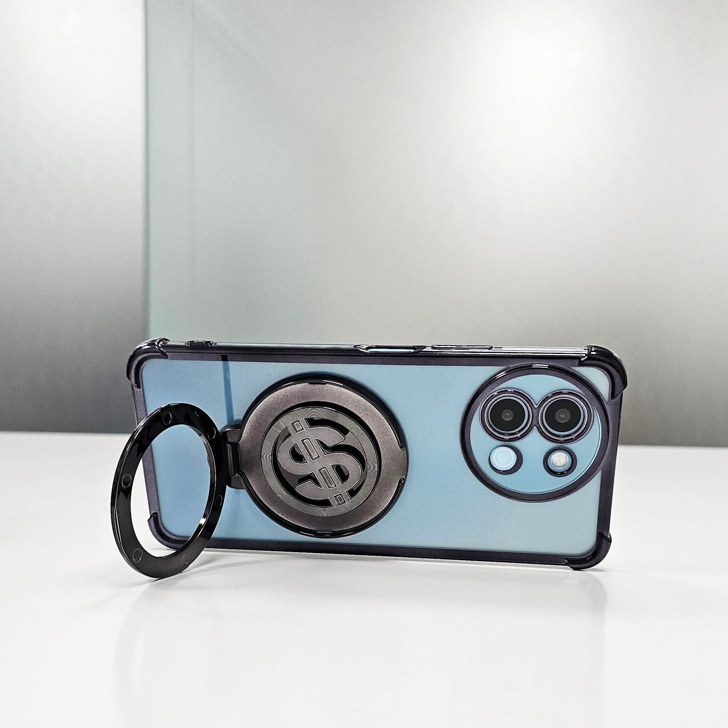 Vivo Y58 5G Four Corner Airbags 100% Original Astro Money Magnet Rotating Dollar Case