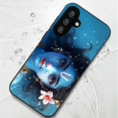 Samsung Galaxy A56 Premium Acrylic Shockproof Glass Back Case (Divine Aura)