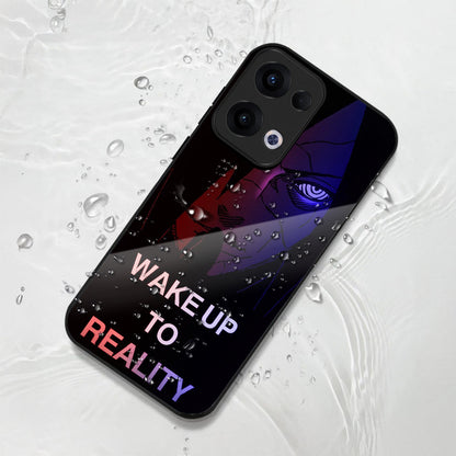 Oppo Reno 13 5G Premium Acrylic Shockproof Glass Back Case (Reality Breaker)