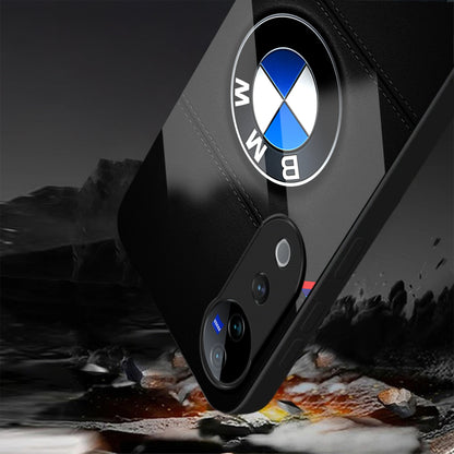 Vivo V40 Pro 5G Premium Acrylic Shockproof Glass Back Case (BMW LOGO)