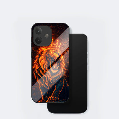 Oppo A5 Pro 5G Premium Acrylic Shockproof Glass Back Case (King of Cosmos)