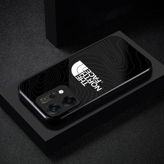 Oppo Reno 14 5G Premium Acrylic Shockproof Glass Back Case (North Face)