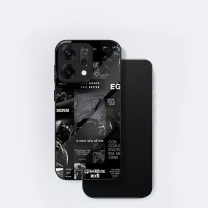 Oppo Reno 14 5G Premium Acrylic Shockproof Glass Back Case (New Era)