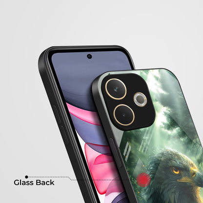 Oppo A5 Pro 5G Premium Acrylic Shockproof Glass Back Case (Eagle Case )