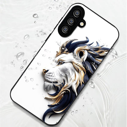 Samsung Galaxy A36 5G Premium Acrylic Shockproof Glass Back Case (King’s Flow)
