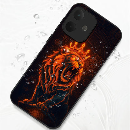 Oppo A5 Pro 5G Premium Acrylic Shockproof Glass Back Case (King of Cosmos)