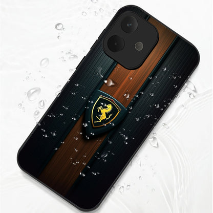 Oppo A5 Pro 5G Premium Acrylic Shockproof Glass Back Case (Royal Roadster)