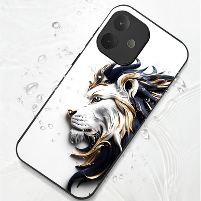 Oppo A5 Pro 5G Premium Acrylic Shockproof Glass Back Case (King’s Flow)
