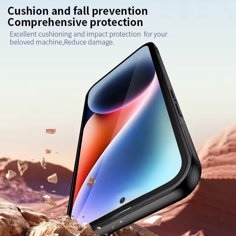 Oppo F27 Pro+ 5G Skin Feel Shockproof Magnetic Phone PU Leather Case