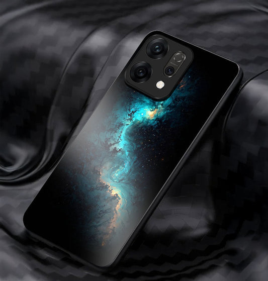 Oppo Reno 14 5G Premium Acrylic Shockproof Glass Back Case (Stellar)