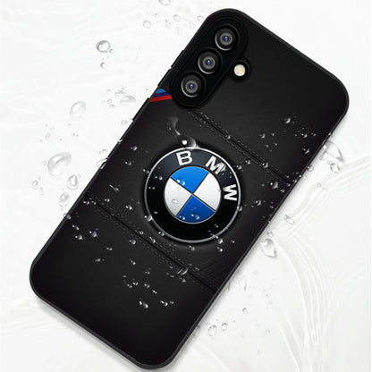 Samsung Galaxy A56 5G Premium Acrylic Shockproof Glass Back Case (BMW Logo)