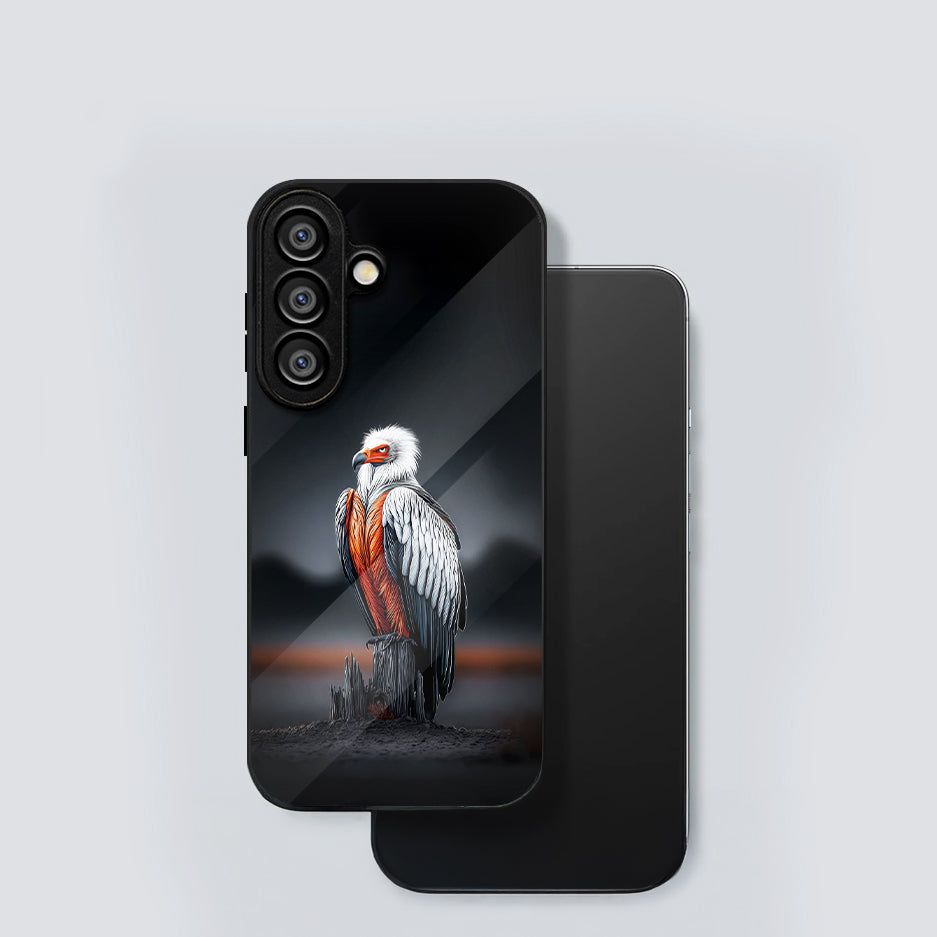 Samsung Galaxy A36 Premium Acrylic Shockproof Glass Back Case (Wild Grace)