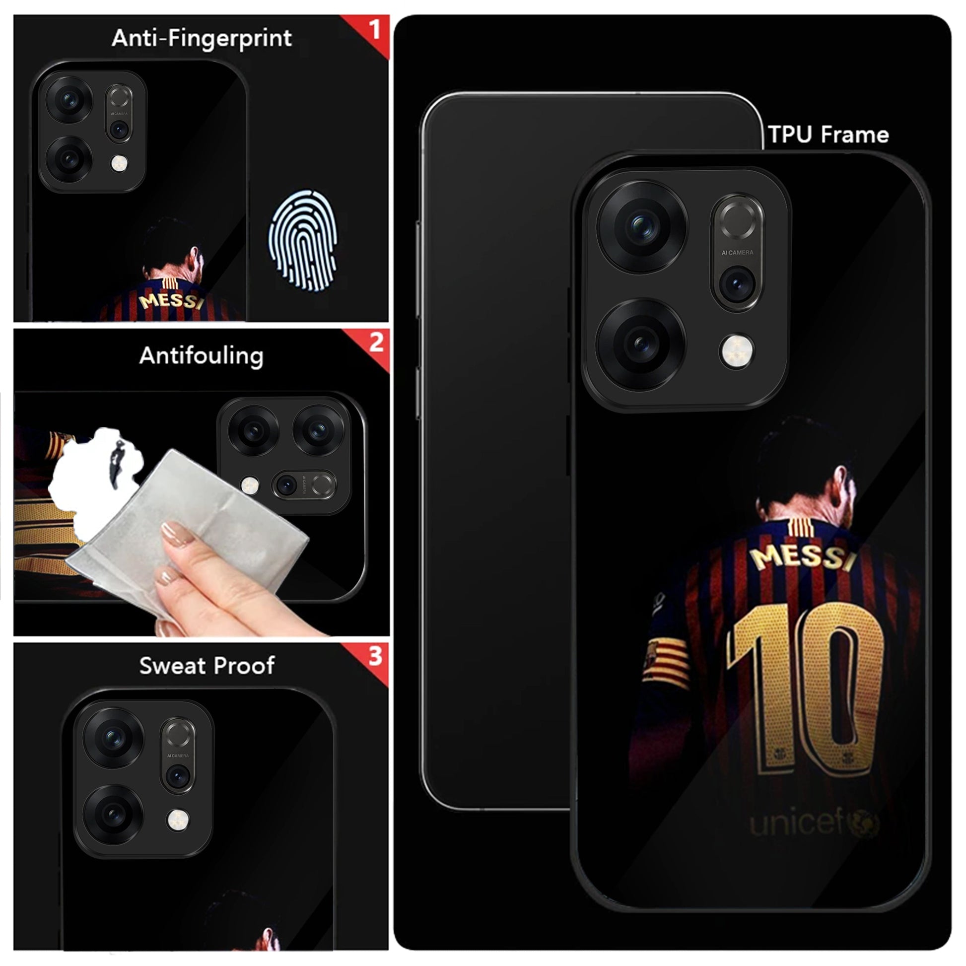 Oppo Reno 14 Acrylic Back Glass Cover