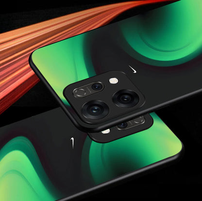 Oppo Reno 14 5G Premium Acrylic Shockproof Glass Back Case (Velocity)