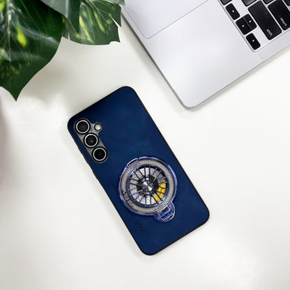 Samsung Galaxy A35 5G Best Selling Stress Buster Wheel Comfortable Touch Sheepskin Scratch Resistant Back Case