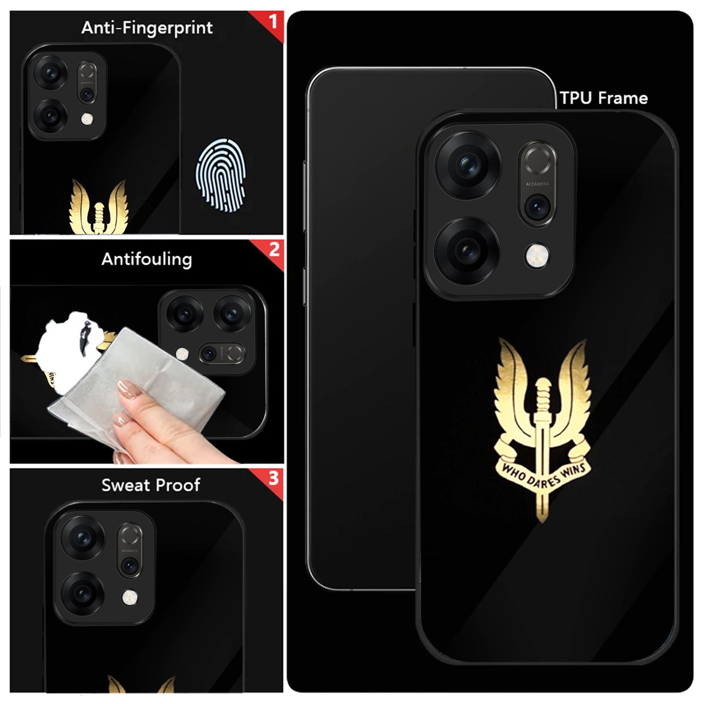 Oppo Reno 14 Acrylic Back Glass Cover