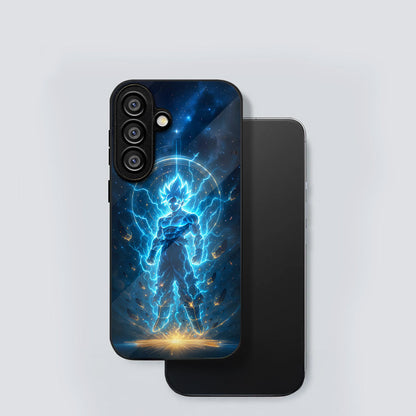 Samsung Galaxy A56 Premium Acrylic Shockproof Glass Back Case (Dark Elegance)