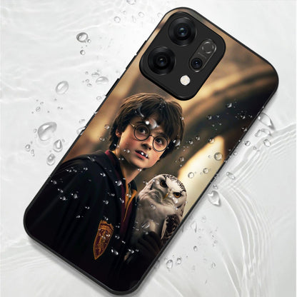 Oppo Reno 14 5G Premium Acrylic Shockproof Glass Back Case (Harry)