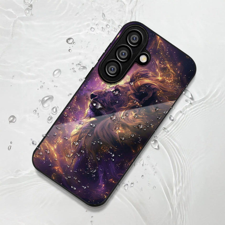 Samsung Galaxy A36 Premium Acrylic Shockproof Glass Back Case (GalaxRoar)