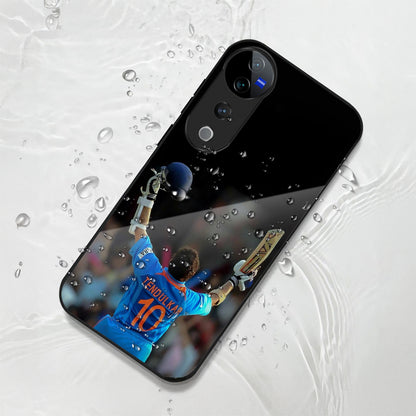 Vivo V40 Pro 5G Premium Acrylic Shockproof Glass Back Case (Tendulkar)