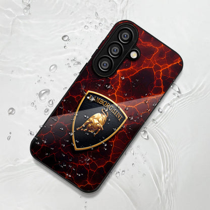 Samsung Galaxy A36 Premium Acrylic Shockproof Glass Back Case (SpeedFlare)