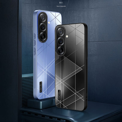 Samsung Galaxy A36 5G Triangle Pattern Matte Back Shockproof Case