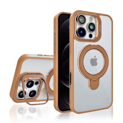 Golden Circle Magnetic With Camera Lens Rings iPhone Case