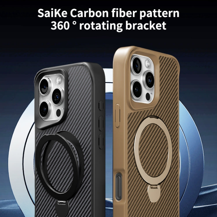 Carbon Fiber Texture TPU Magnetic iPhone Case