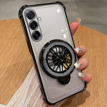 Samsung Galaxy A36 5G Premium Stress Buster Wheel Rotating Shockproof Airbags Case