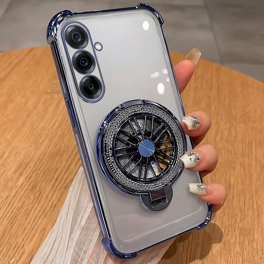 Samsung Galaxy A16 5G Premium Stress Buster Wheel Rotating Shockproof Airbags Case