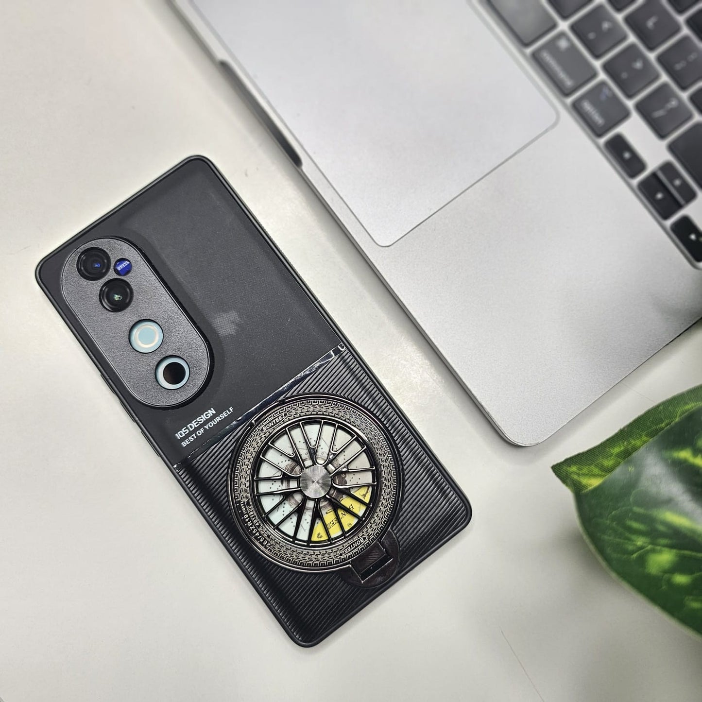 Vivo V40 Pro 5G Best Selling Stress Buster Wheel Hybrid Scratch Resistant Back Case