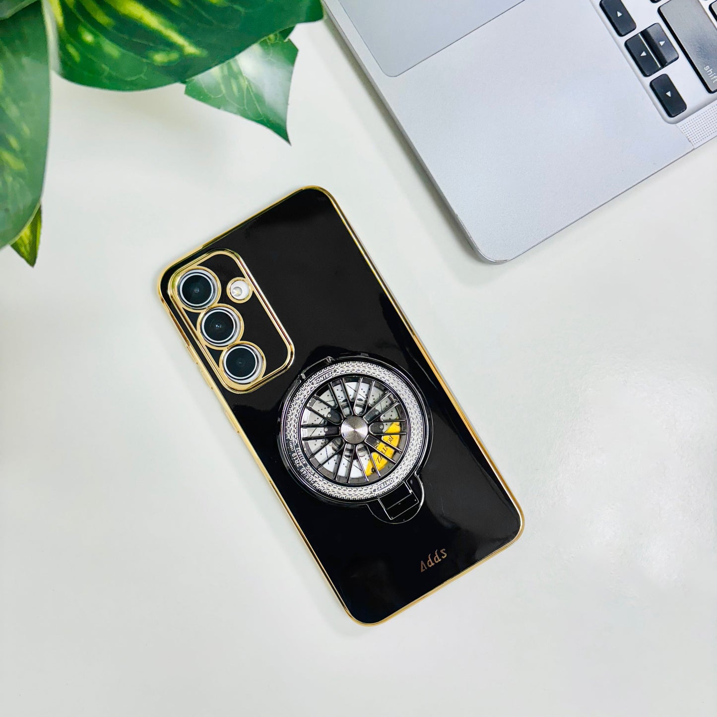 Samsung Galaxy A35 5G Best Selling Stress Buster Wheel Silicone Scratch Resistant Back Case