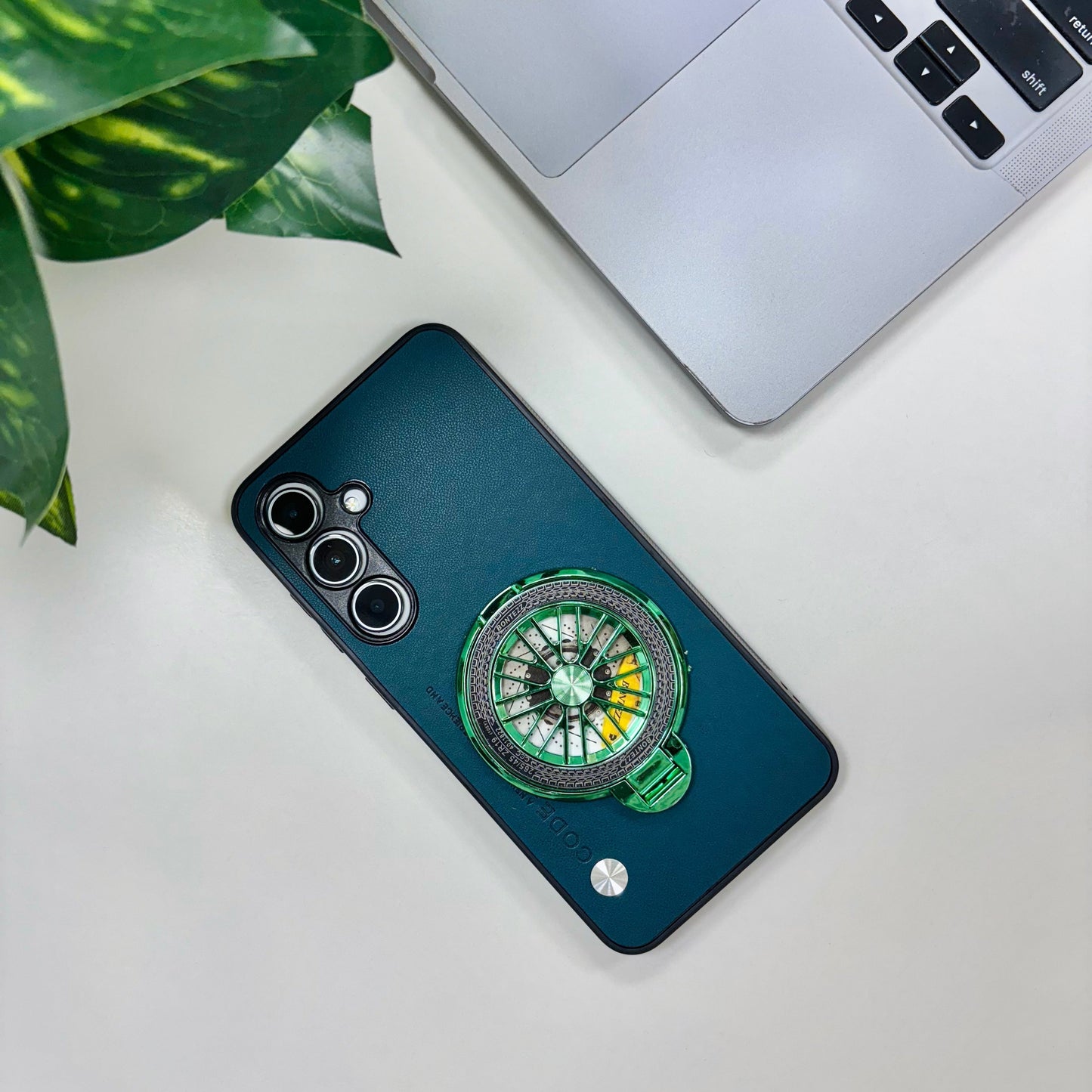 Samsung Galaxy S24 FE 5G Best Selling Stress Buster Wheel Soft Vegan Scratch Resistant Back Case